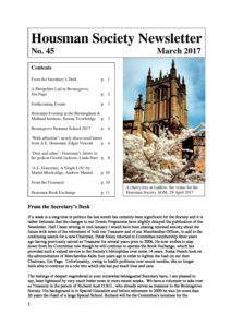 Newsletter cover