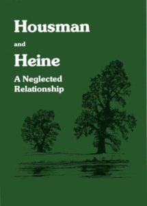 Book: Housman and Heine